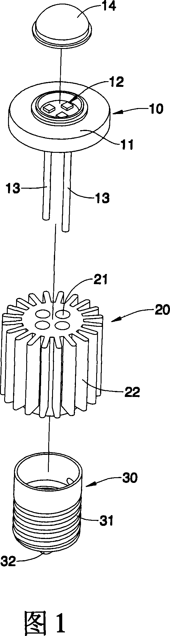 Twist type LED module and LED device