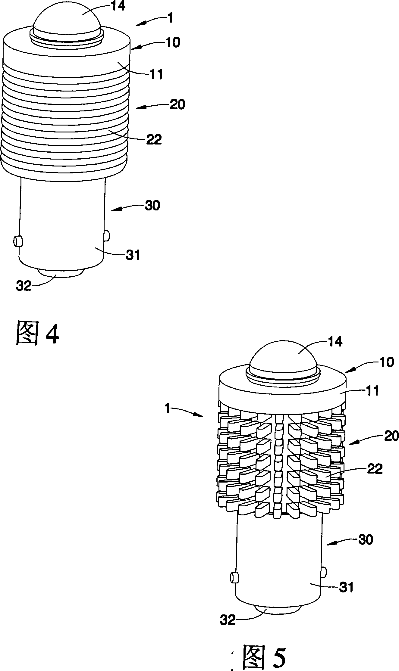 Twist type LED module and LED device