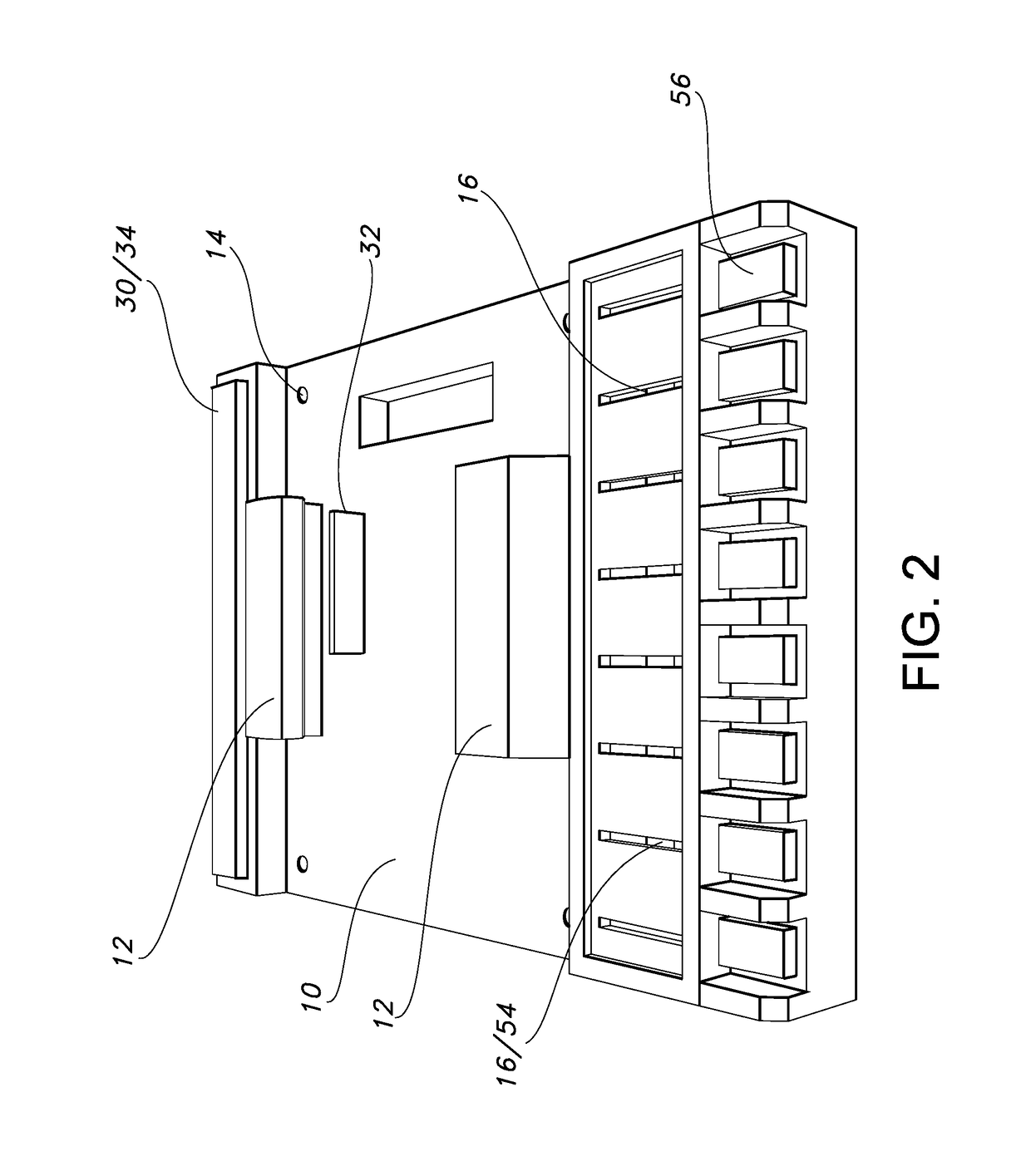 Power distribution device for use with portable battery