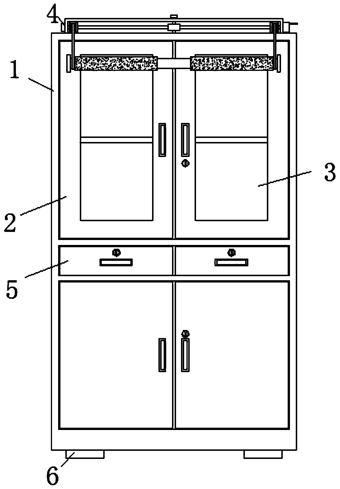 Gastroscope and enteroscope multi-purpose storage cabinet