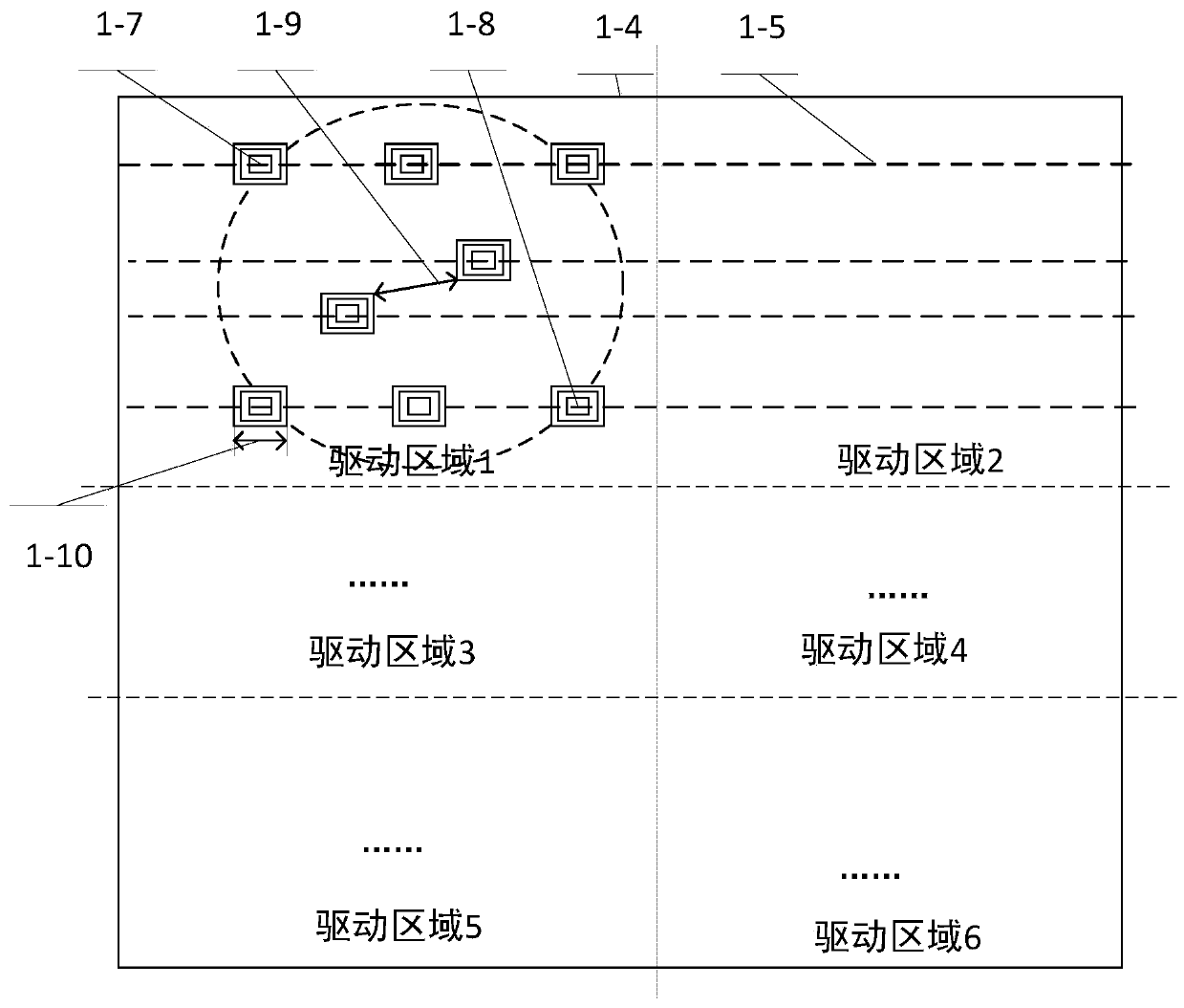 High-voltage power electronic transformer driving system and method based on wireless power transmission