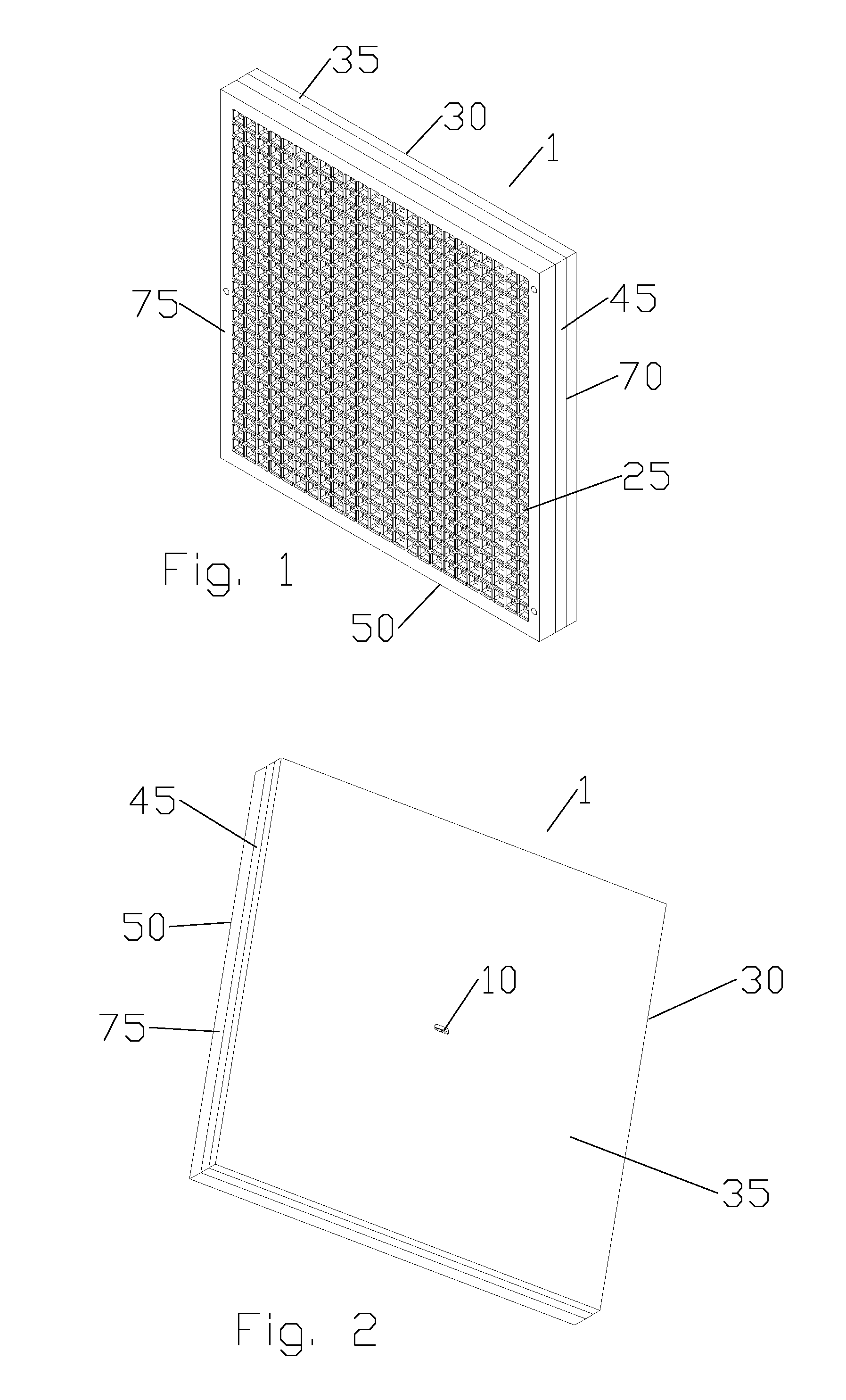 Flat panel array antenna