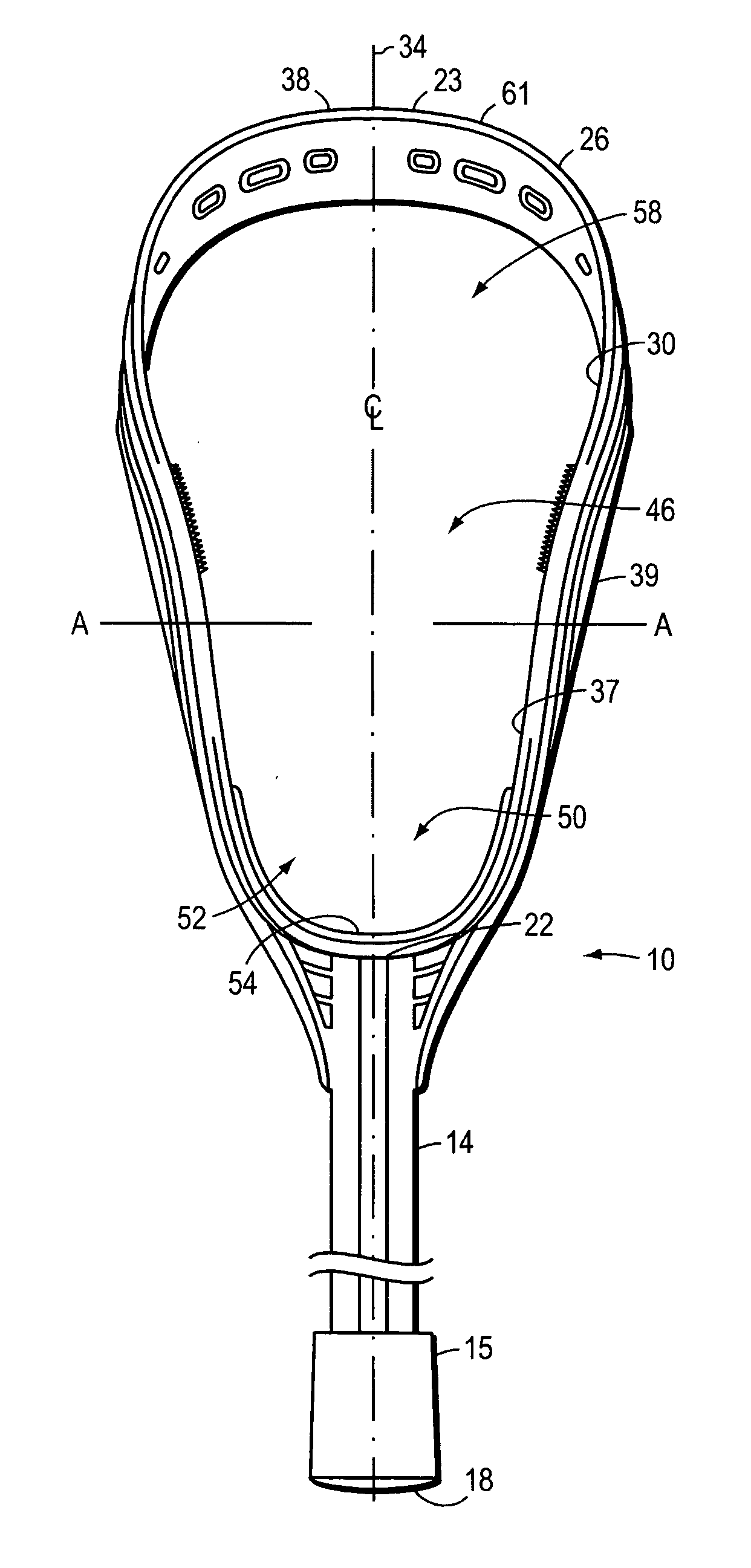 Lacrosse stick