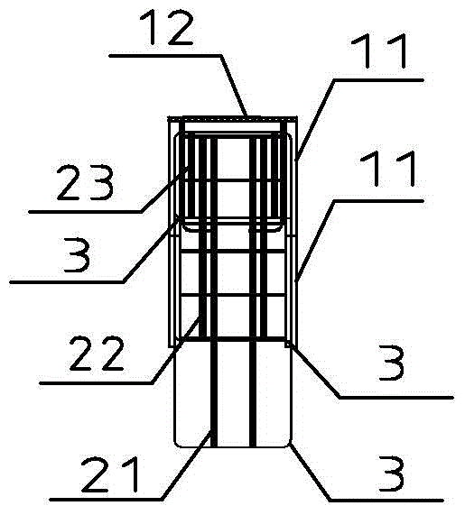 Antique building arch prefabricated reinforced skeleton and its manufacturing method and construction method of antique architectural reinforced concrete arch