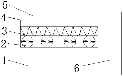 Ancient book image layout anti-wrinkle fixing frame based on character typefaces