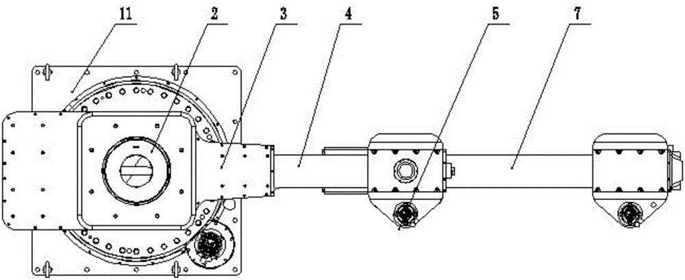 Intelligent grain loading robot for flexible spreading