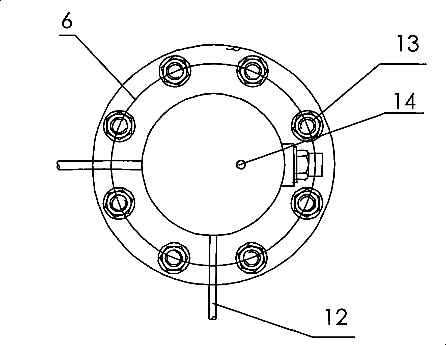 Crude oil electric desalting test device