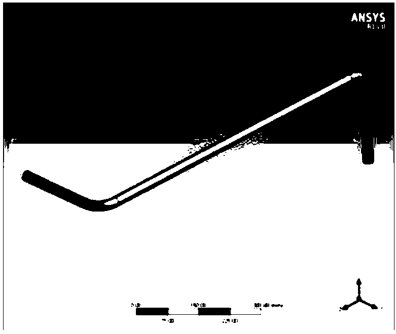 Vibration damping design method of space pipeline in strong vibration environment