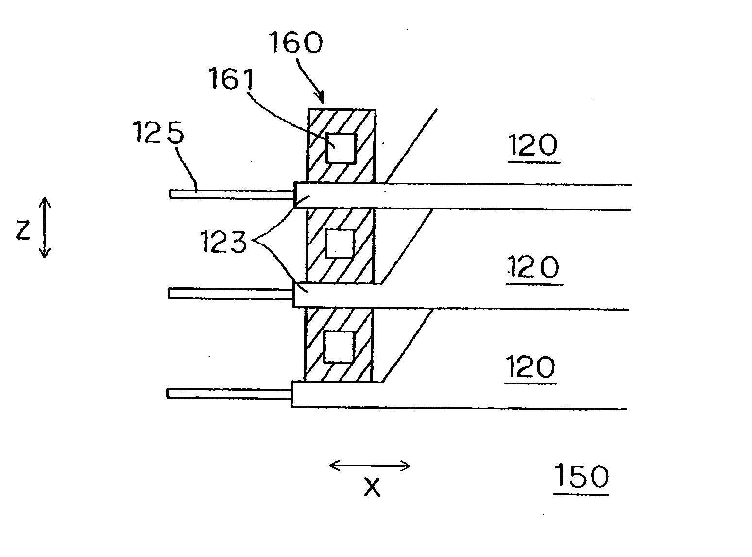 Electric device assembly and film-covered electric device structure