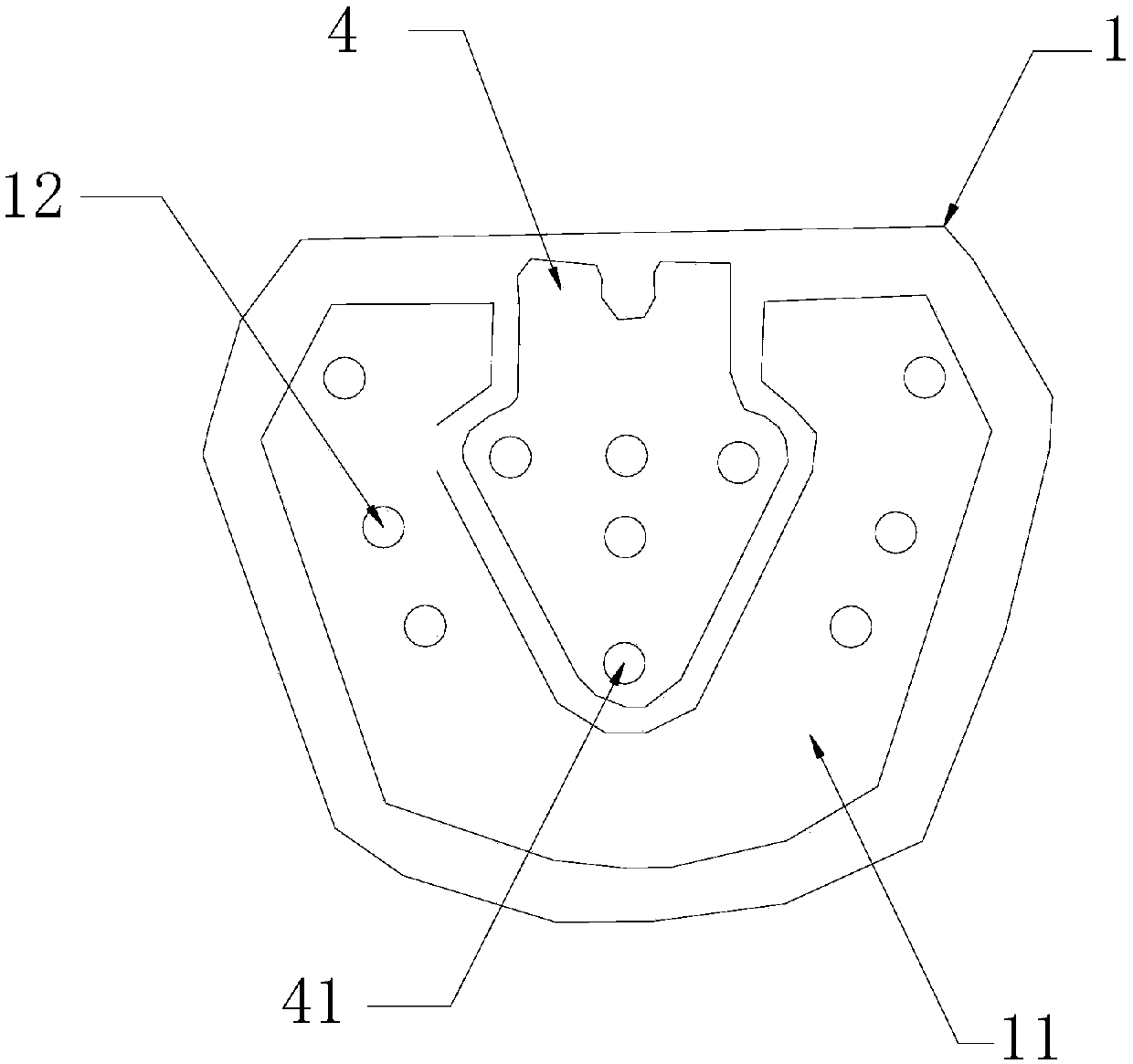 Tooth elevator operation training model in oral head simulator