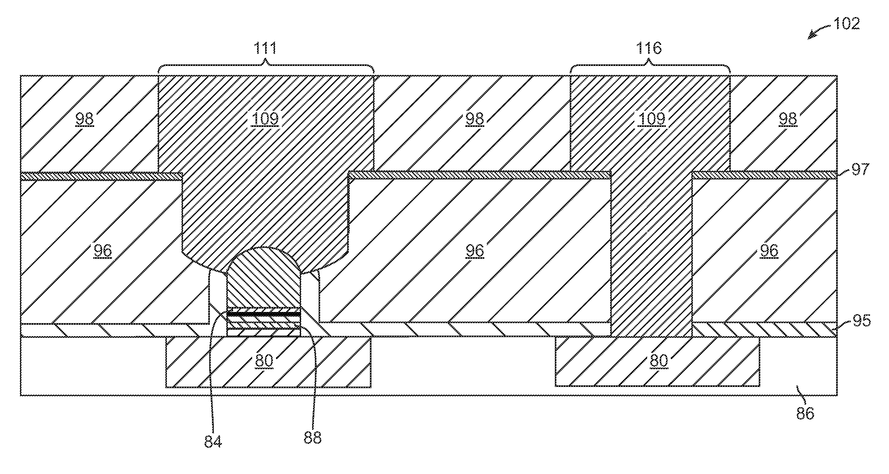 Magnetic Random Access Memory (MRAM) Manufacturing Process for a Small Magnetic Tunnel Junction (MTJ) Design with a Low Programming Current Requirement