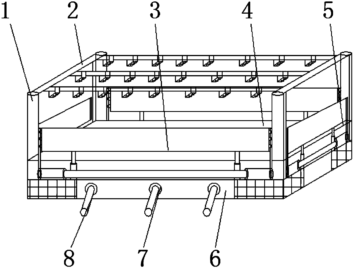 Adjustable modern livestock raising method