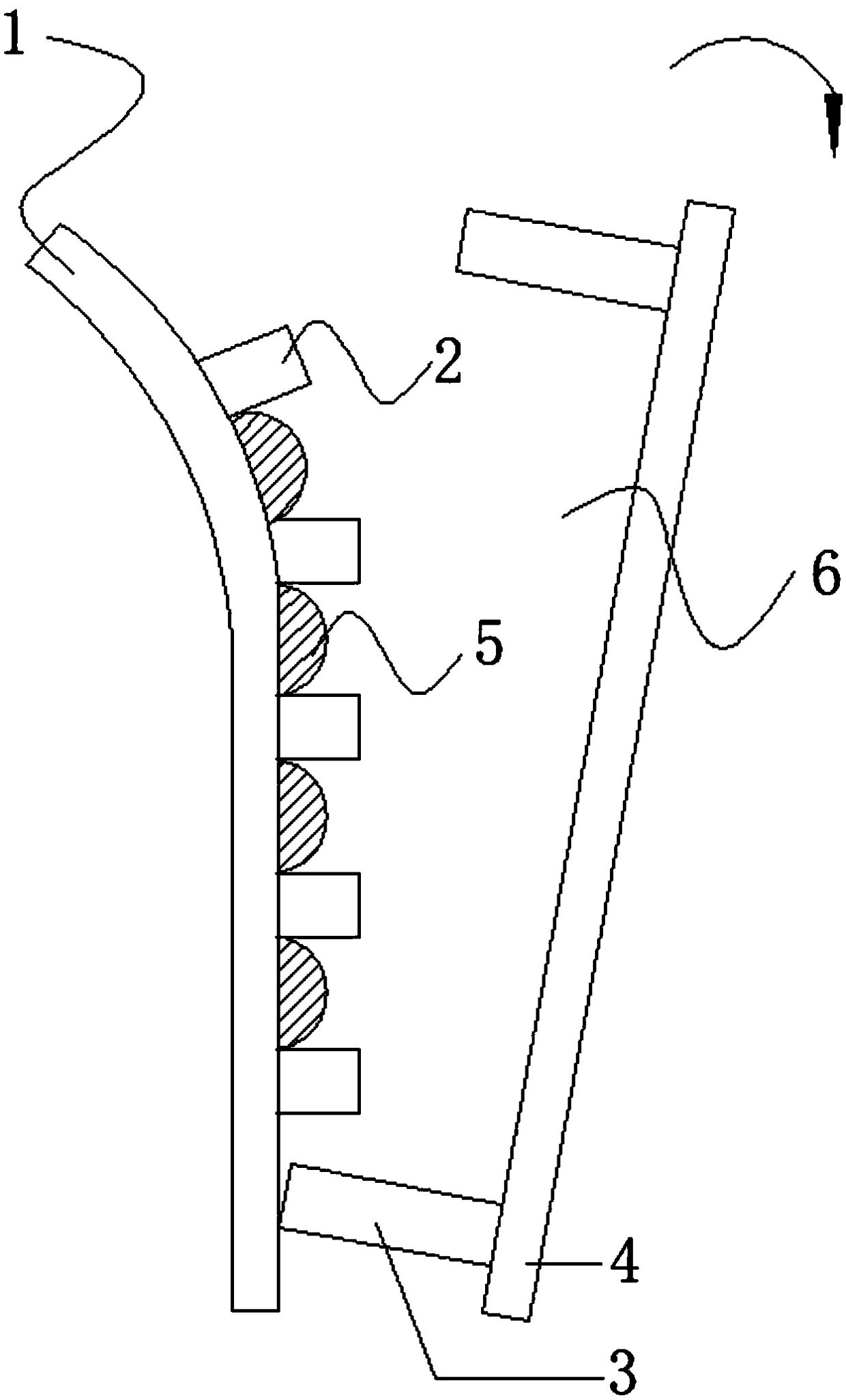 Electric moistening display and producing method thereof