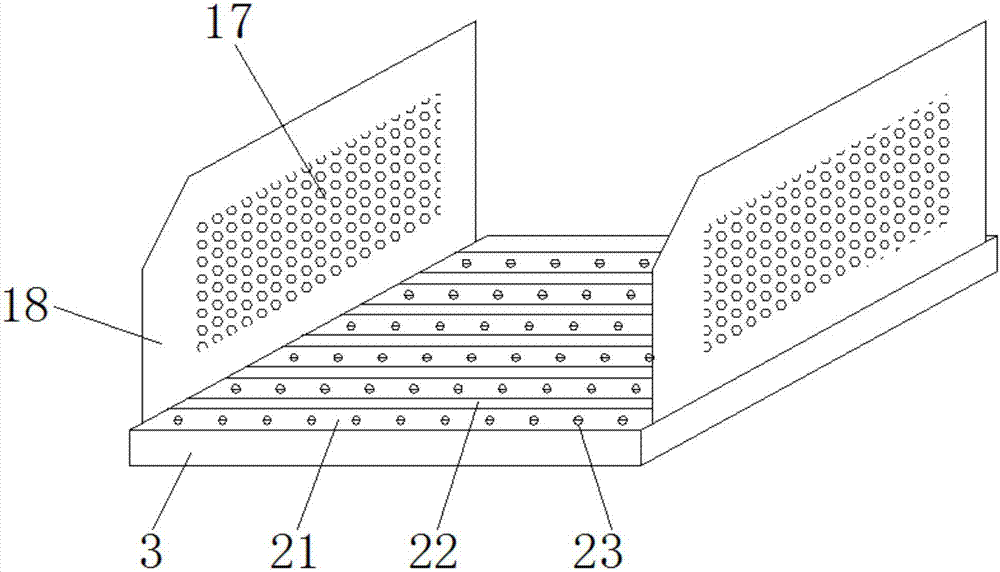 Cooling device for electrical mechanical equipment assembling