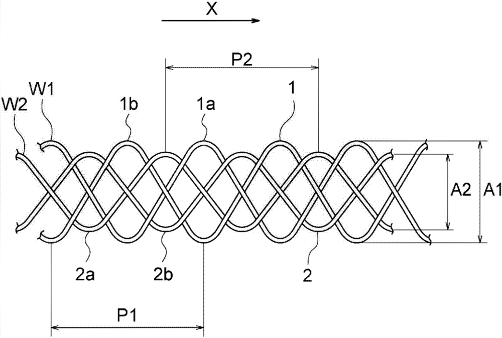 Stent and stent graft