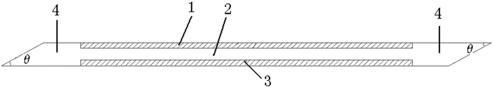 A surface gain lath medium with a high packing ratio and a manufacturing method thereof