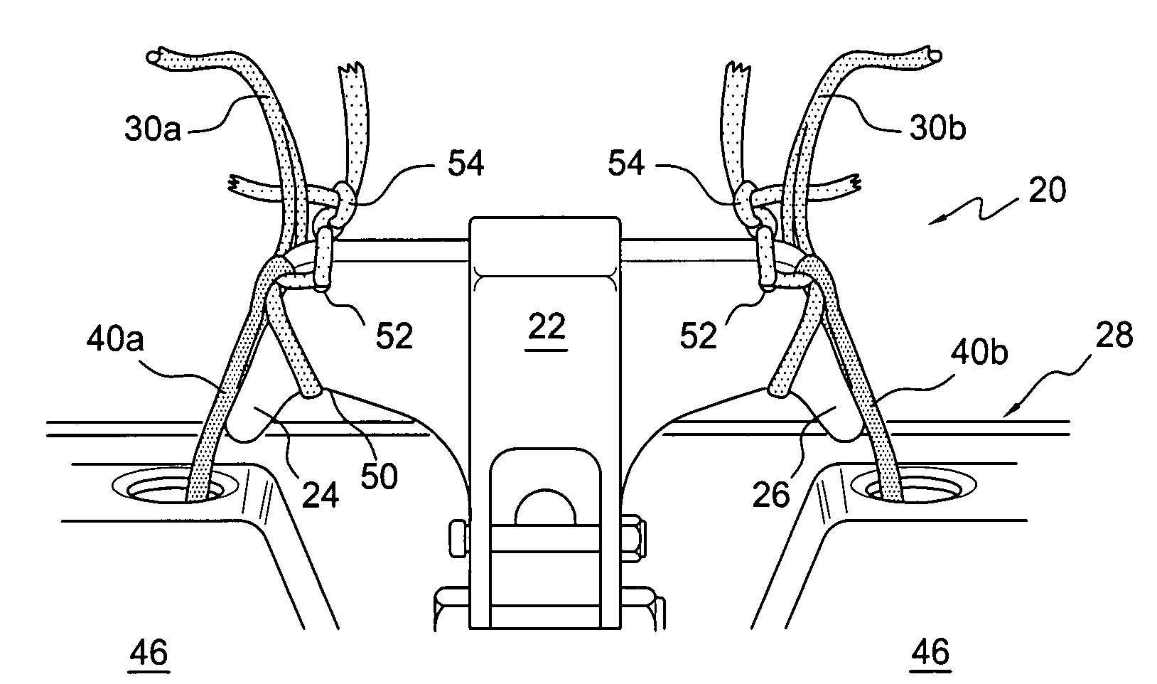 Deployment brake release for a parachute