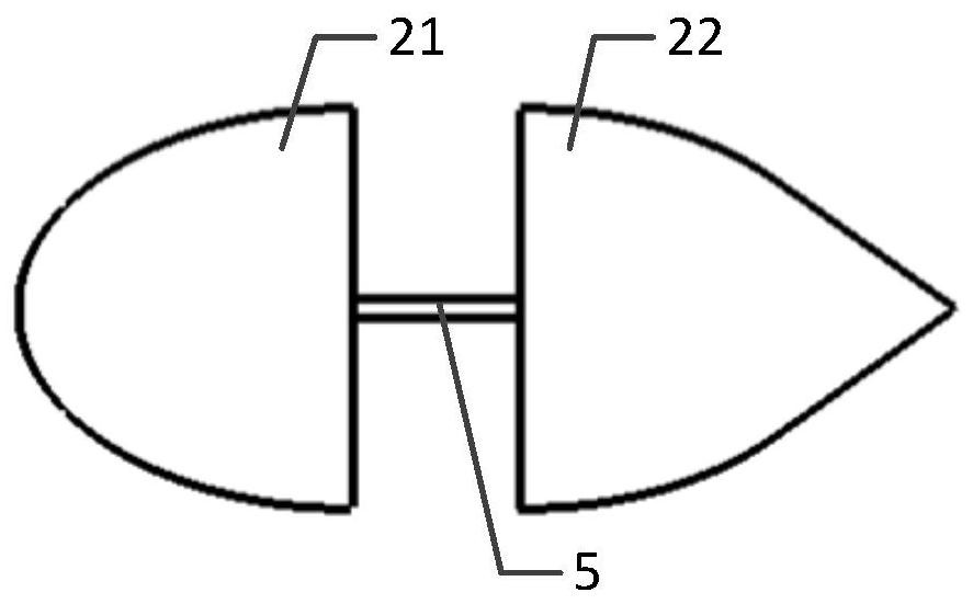 A weak ocean current power generation system for energy supplementation of deep sea submersible buoys