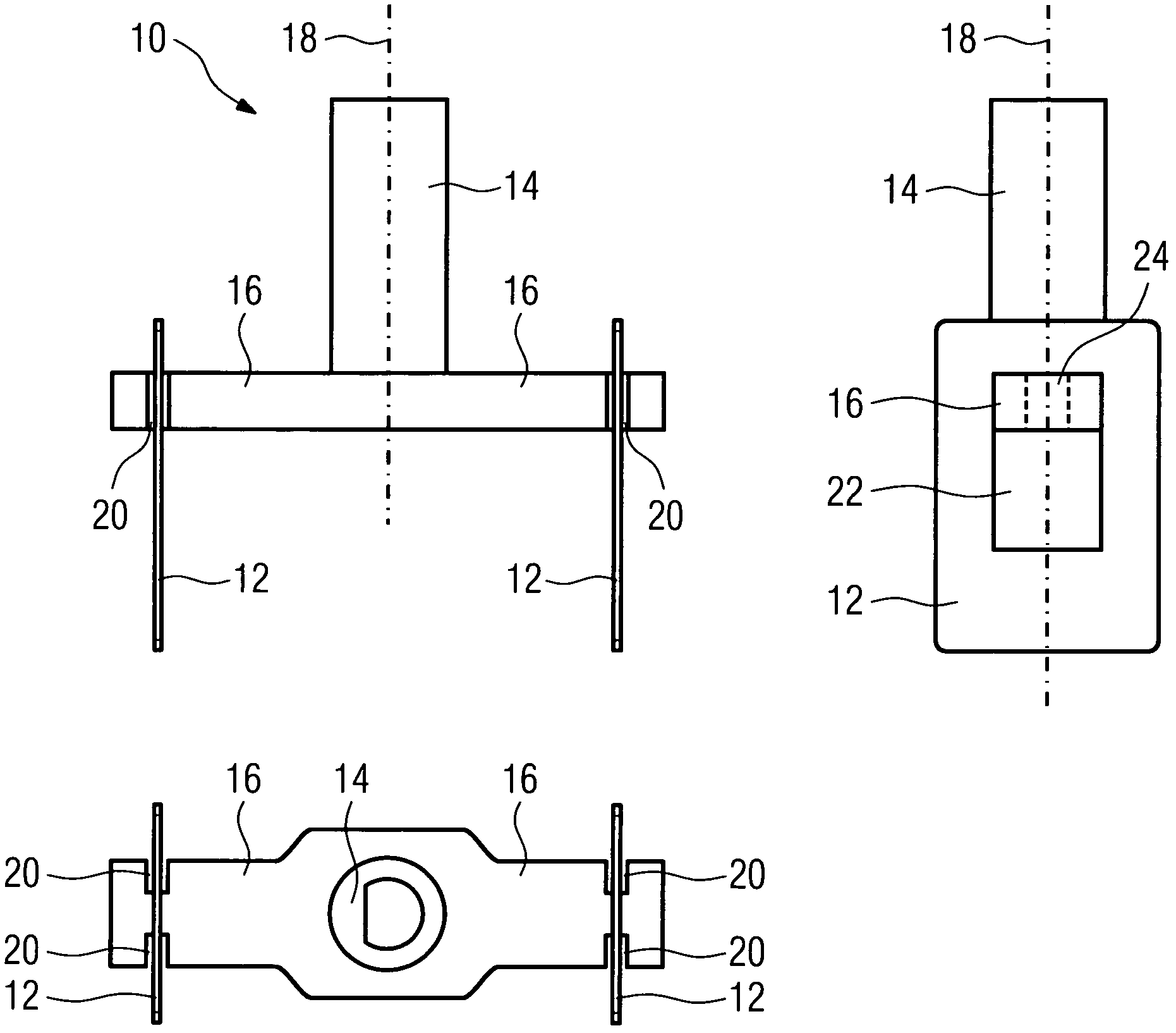 A wave stirrer for a microwave oven