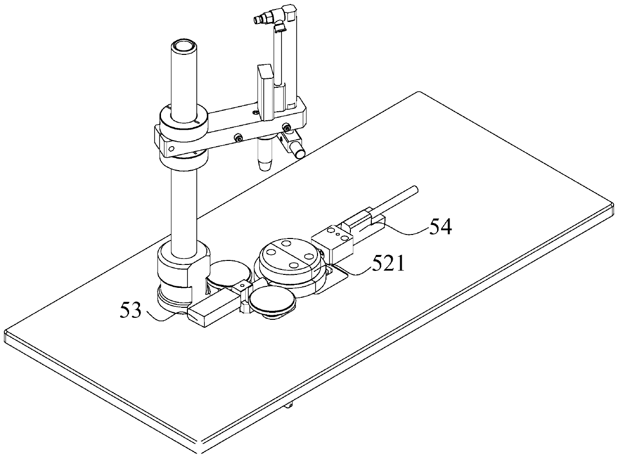 Necking inner diameter measurement device and necking inner diameter measurement method of two-piece can