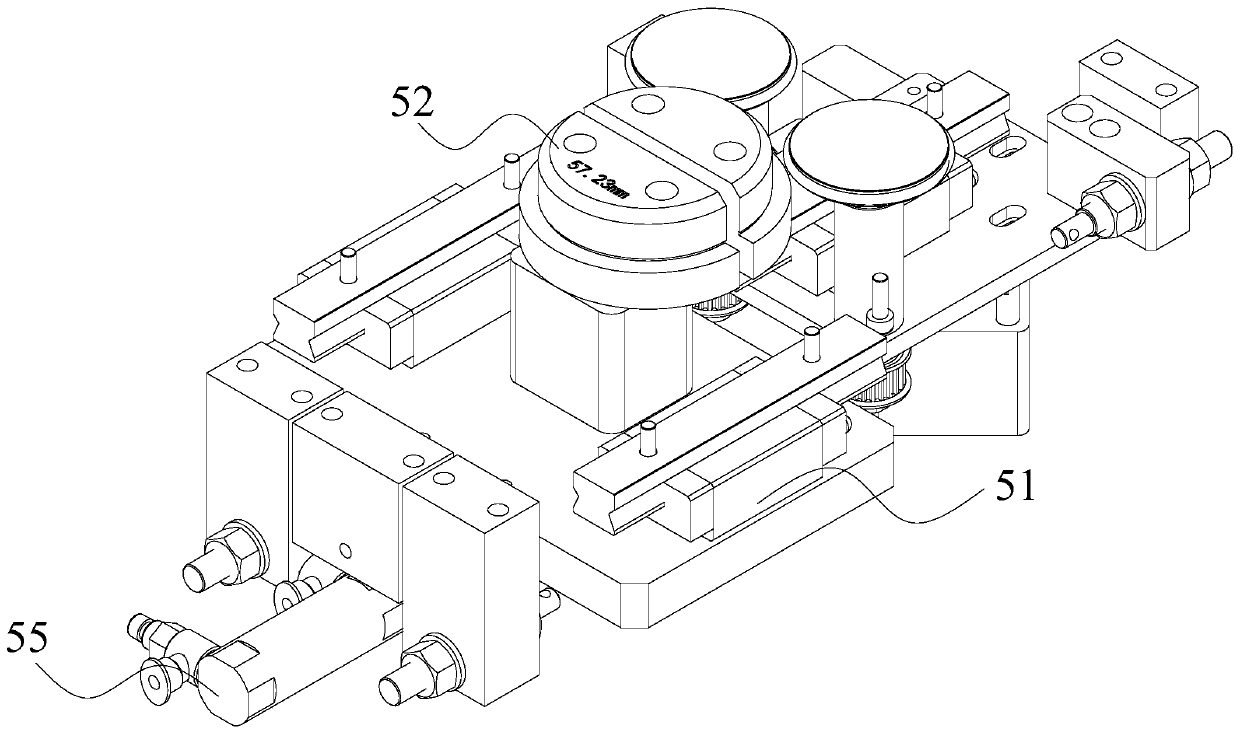 Necking inner diameter measurement device and necking inner diameter measurement method of two-piece can