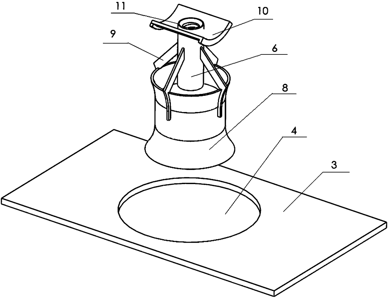 Enhanced corrugated filtration pipe dust removing device