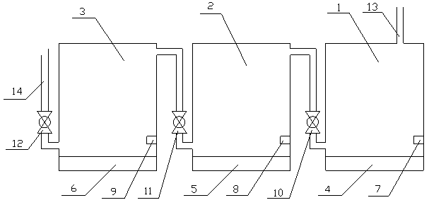 Electroplating metal-washing wastewater treatment recovery device