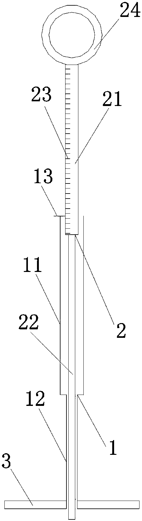 Channel sludge thickness measurement instrument