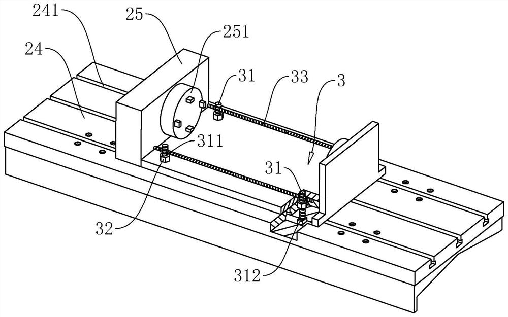 Machine tool for machining turbine blades