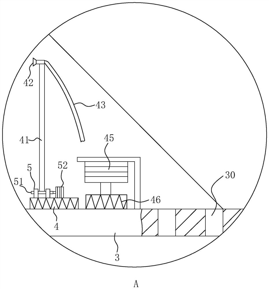 A slope ecological protection frame structure and its construction method