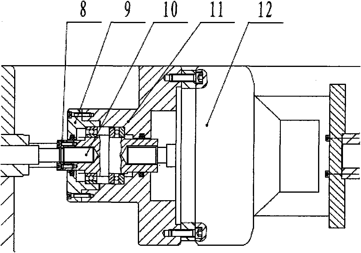 Rear energy storage type super-high speed plasticizing injection device