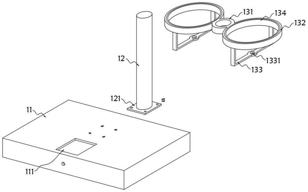 Reaction liquid pH value detecting and adding device for lithium battery industry