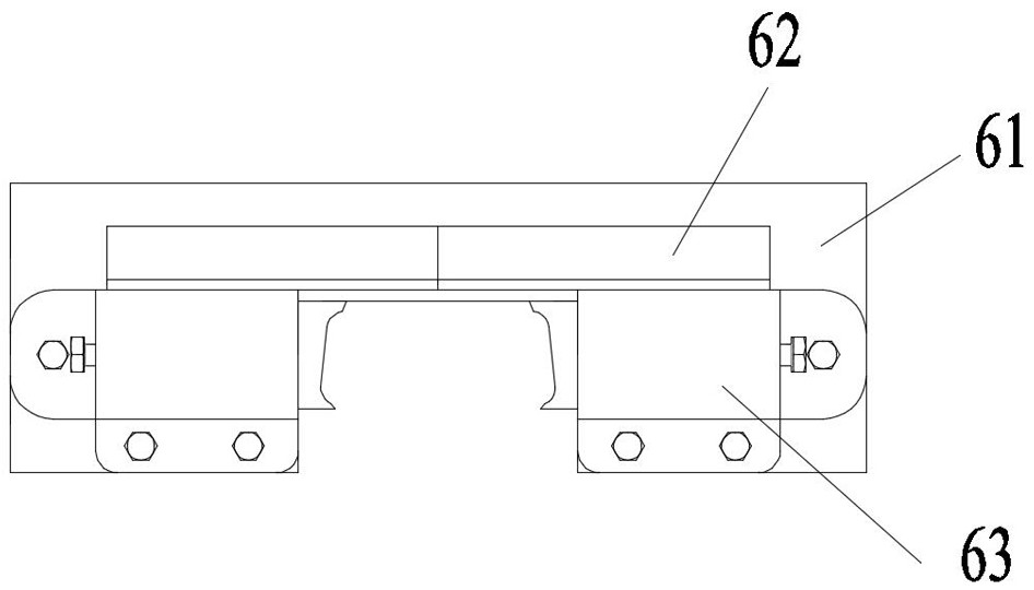 A steel structure horizontal sliding guide rail oil scraping device and its construction method