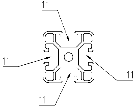 Equipment suitable for testing performance of air valve of railway vehicle air conditioning unit