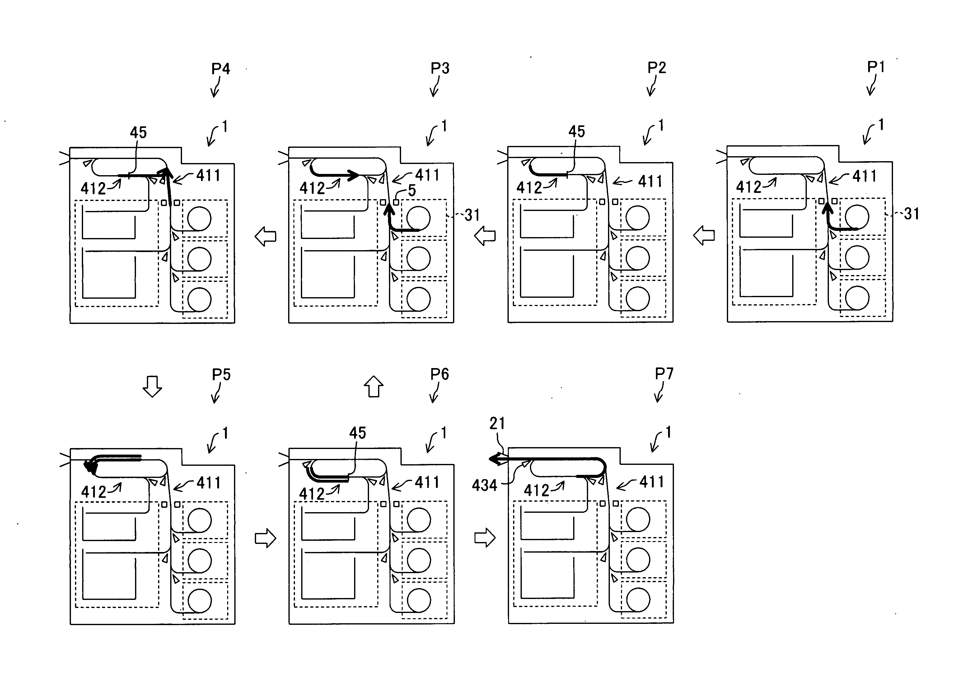 Paper sheet handling apparatus and paper sheet handling method