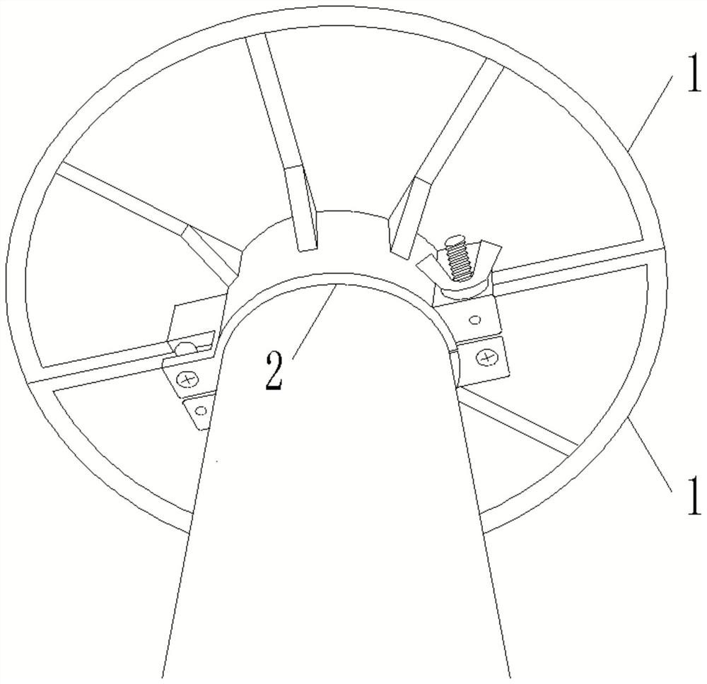 Pipeline reserved hole plugging mold and construction method