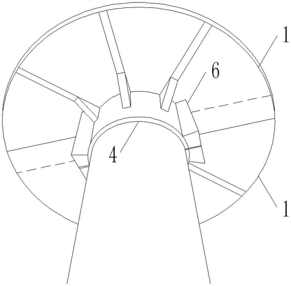 Pipeline reserved hole plugging mold and construction method