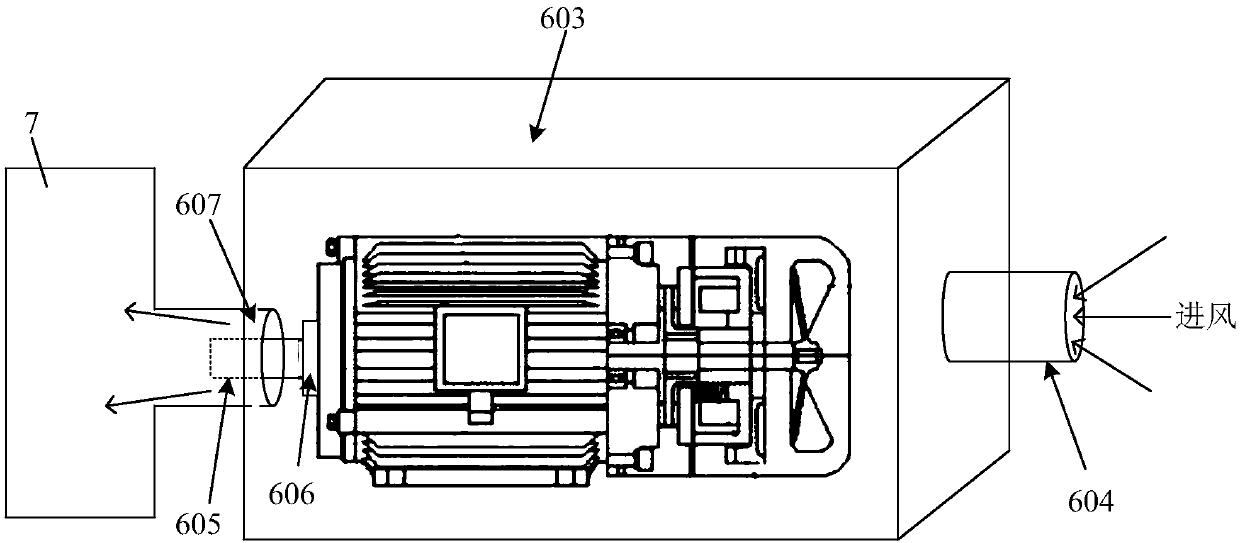 Ninefold molten bamboo salt high-temperature melting furnace system and preparation method of ninefold molten bamboo salt