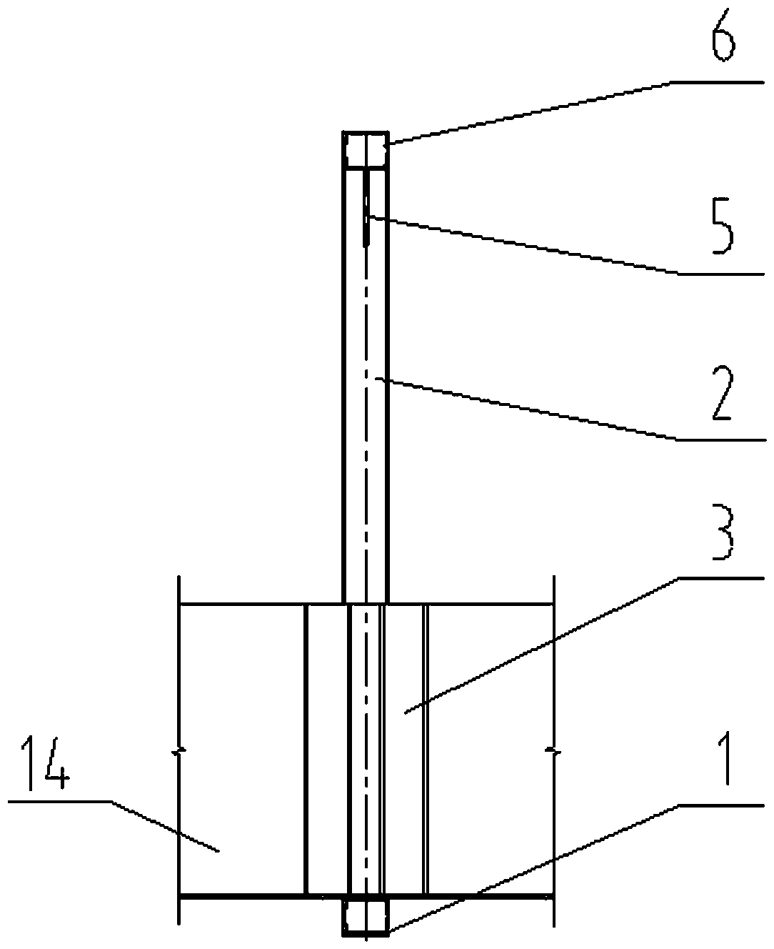 An anti-salt sluice gate for discharging brine from salt fields