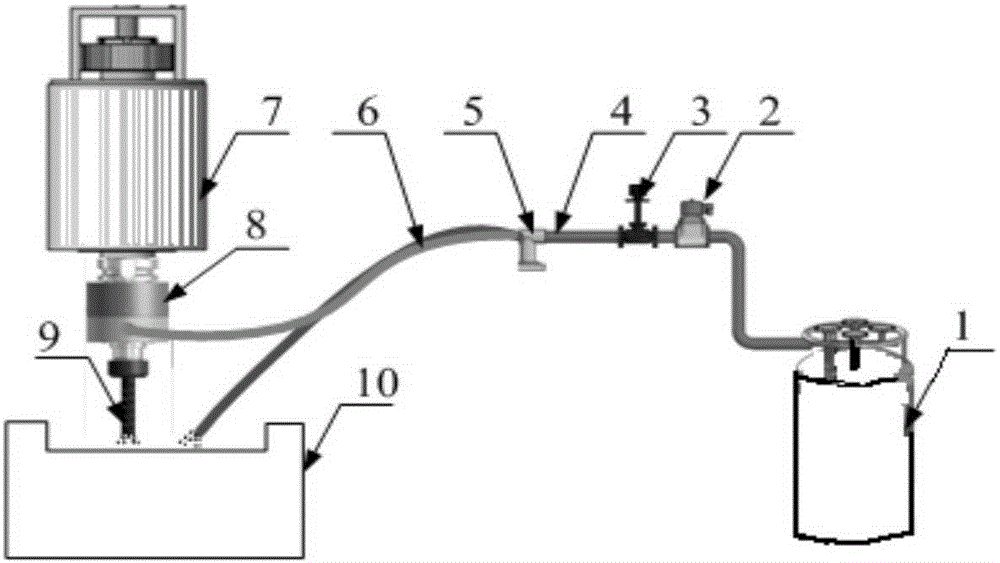 Ice immobilization machining method for metal honeycomb workpiece