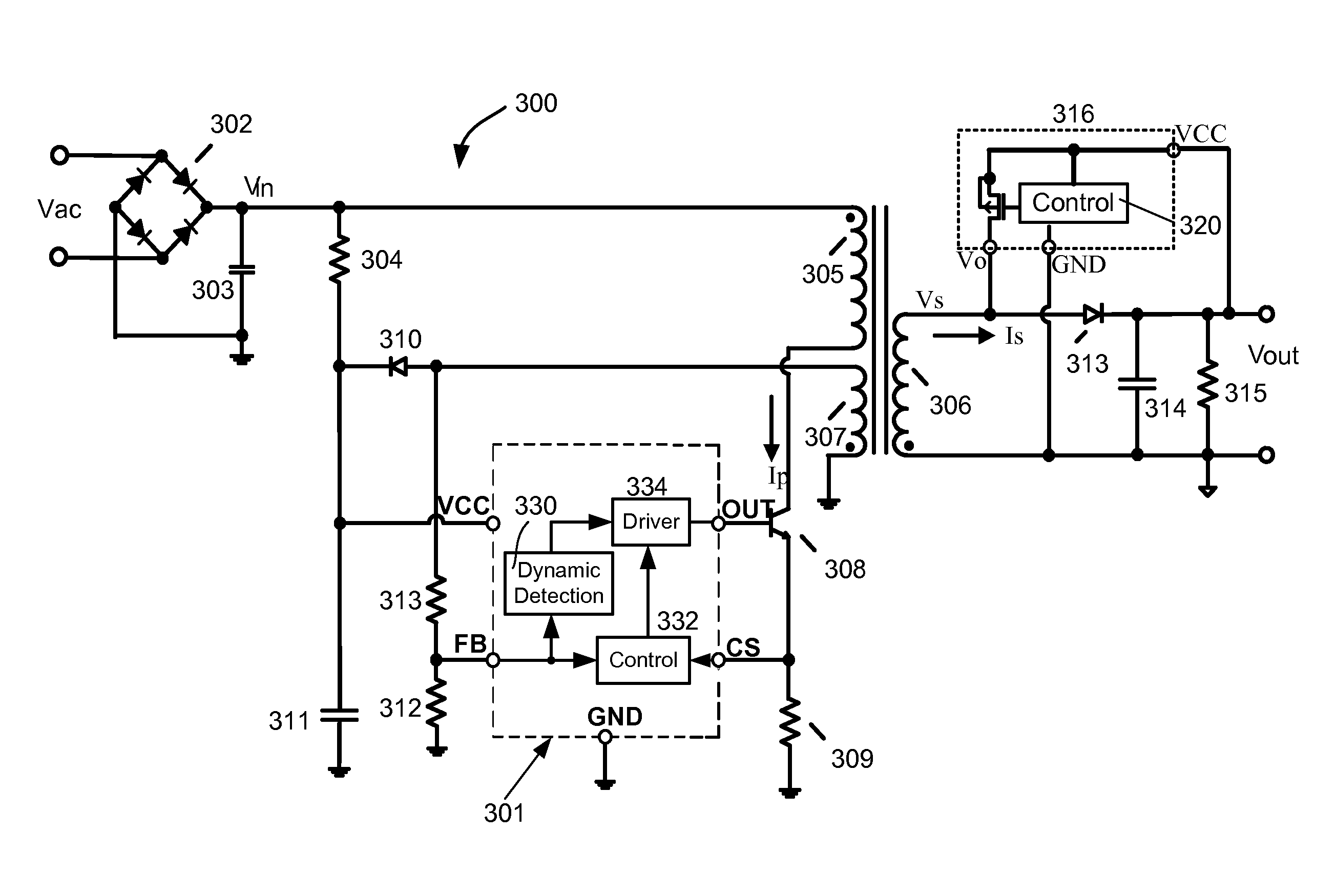 Control circuits and methods for switching mode power supplies