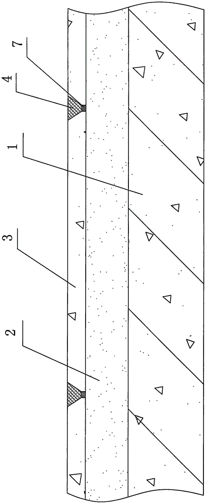 Waterproof construction method of roof of building