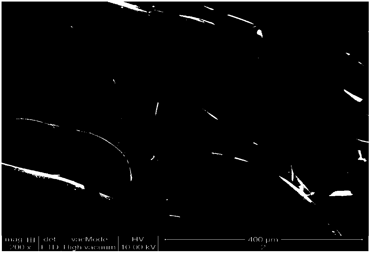 Polypropylene film split fiber, preparation method and air filter material prepared therefrom