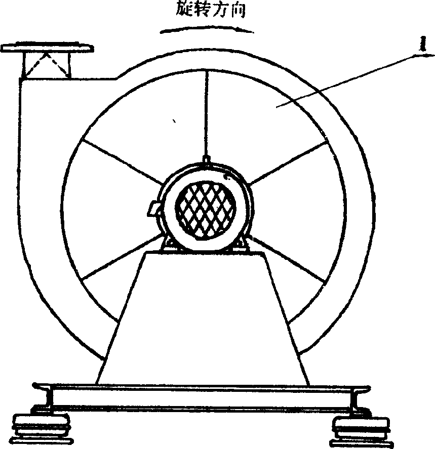 Low noise high pressure centrifugal fan