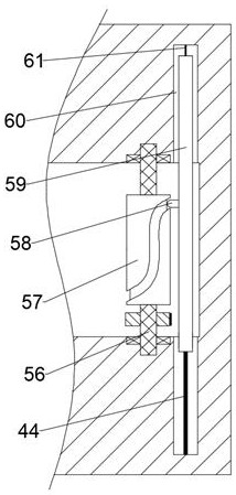 Automatic disinfection fingerprint information acquisition device