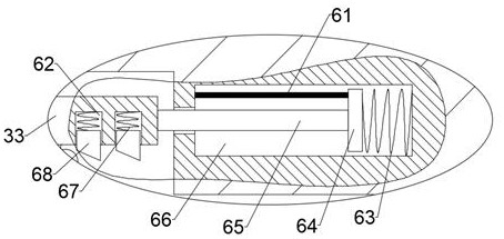 Automatic disinfection fingerprint information acquisition device