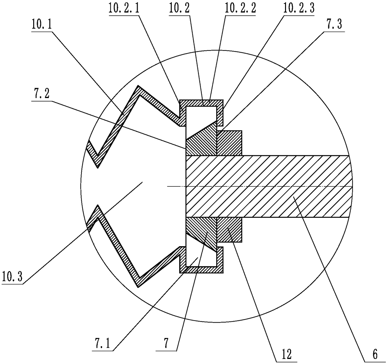 Local discharge detection device and method for GIS