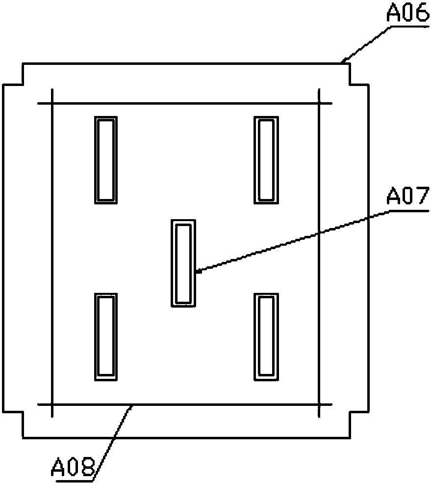 Flexible circuit connection device special for socket