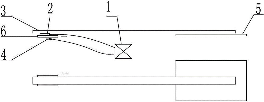 Temperature control device for periodical working heat source in spaceflight