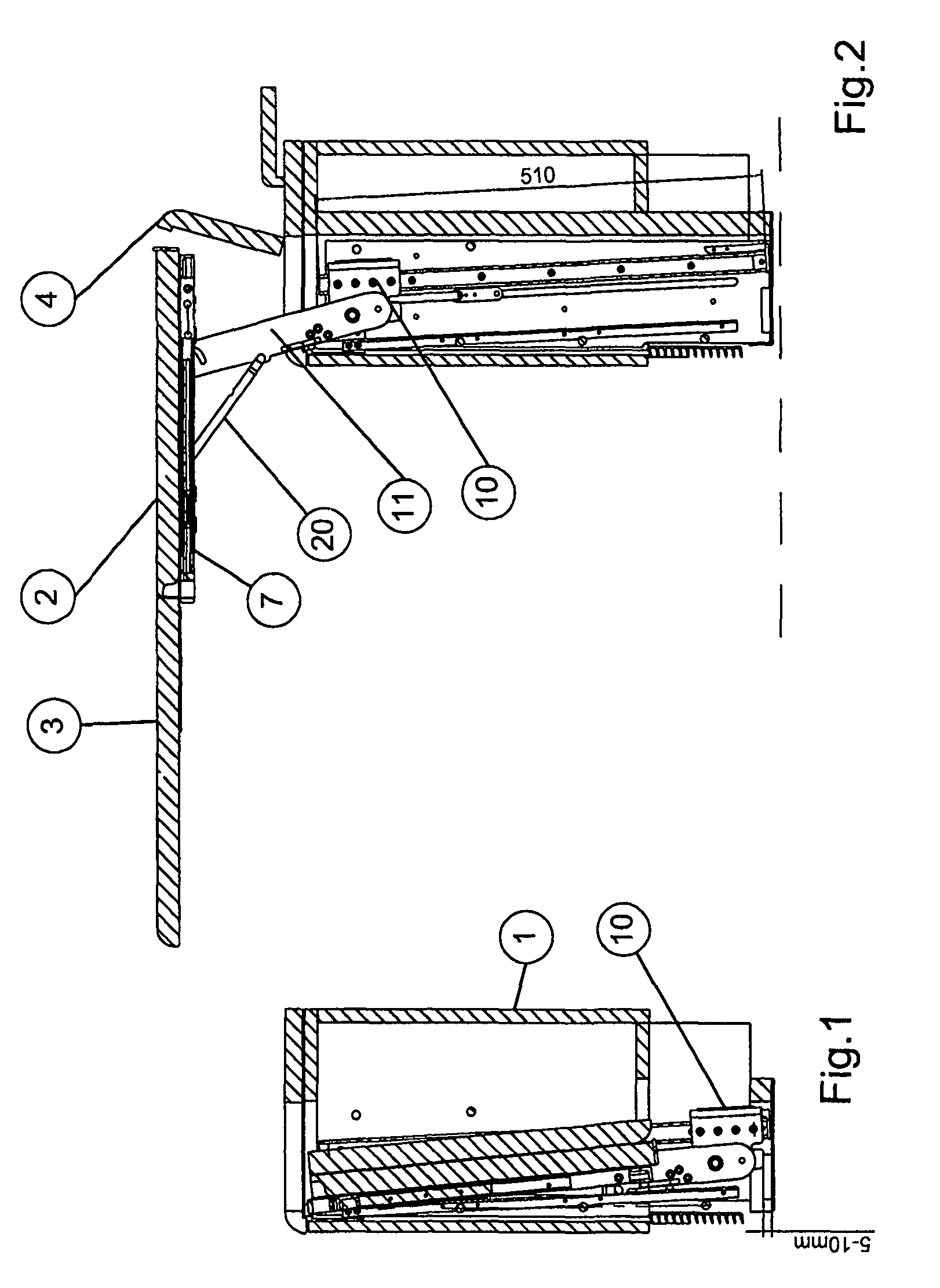 Pivotable table